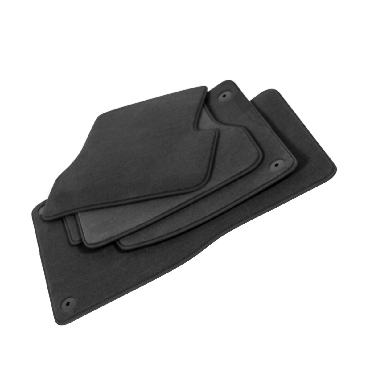 Audi Q3 Velour Floor Mats 2018-2026 – F3 – Black