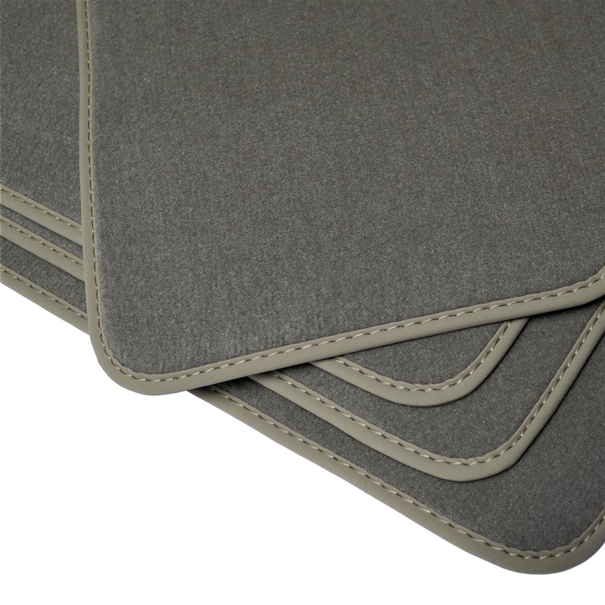 Mercedes W108 & W109 Velour Floor Mats 1965-1972 – Gray