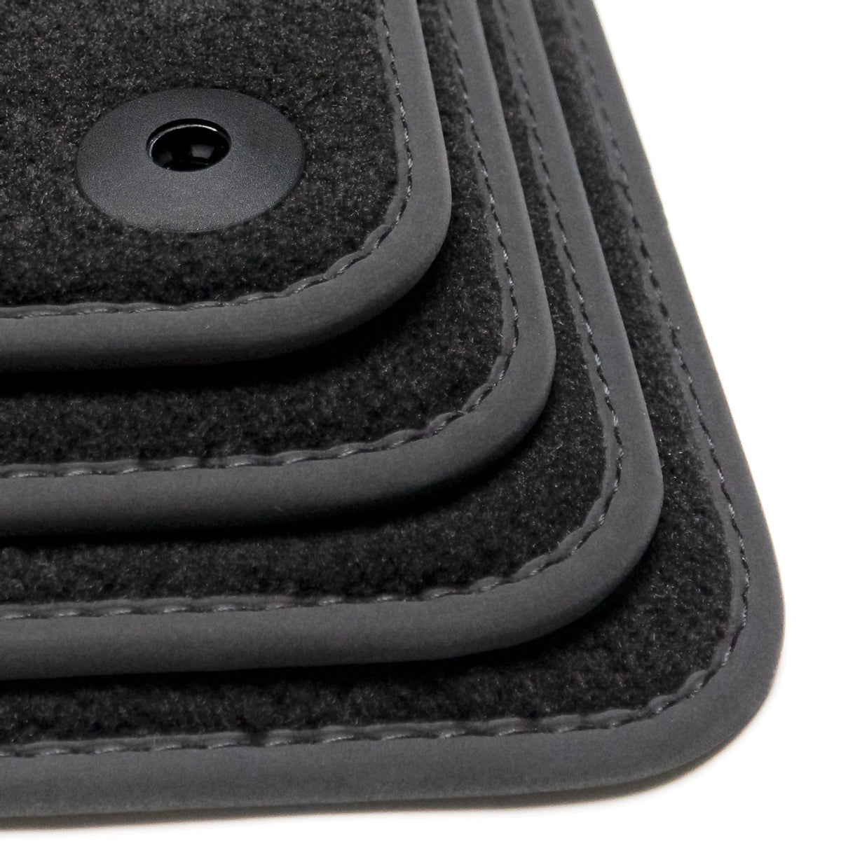 Dywaniki welurowe do Honda Civic 3d Hatchback 2008-2011 – 8 Gen – Czarne