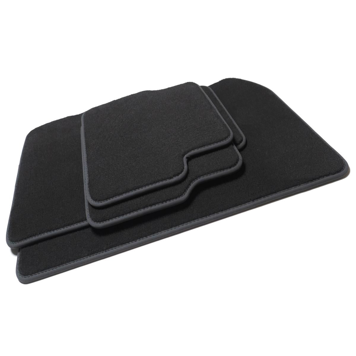KIA Rio Velours Fußmatten - 2. Generation - 2005-2011 – Schwarz