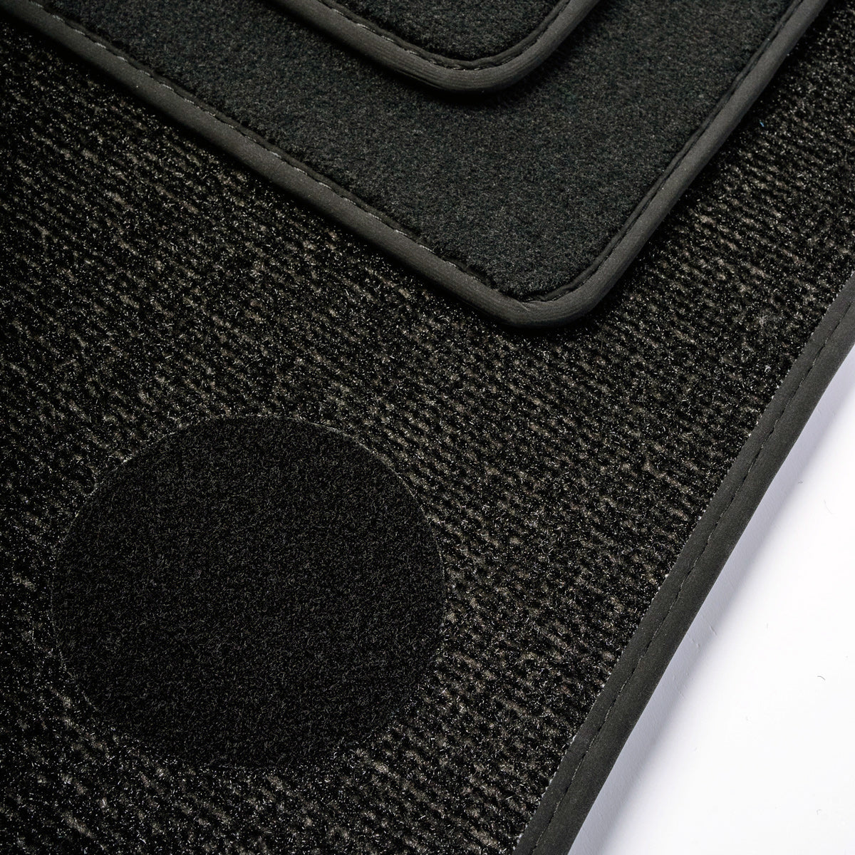 Mini Cooper One / Classic Velour Floor Mats 2001-2006 – Hatchback R50 & R53 – Flag Logo