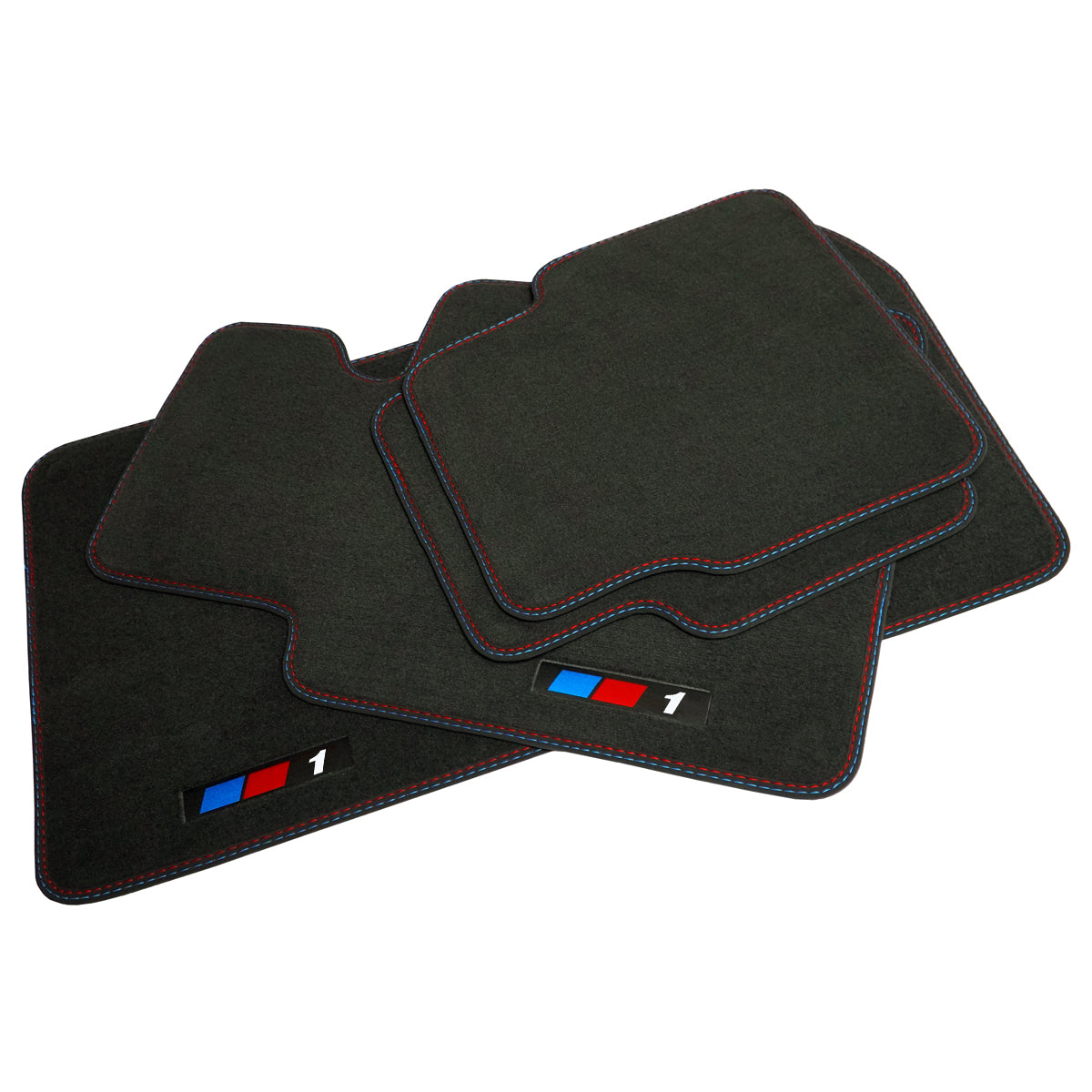 BMW 1-Series Cabrio Velour Floor Mats 2007-2013 – E88 – 1 Logo