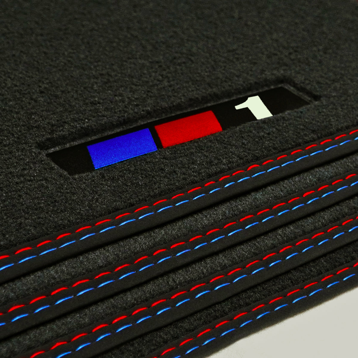 BMW 1-Series Coupe Velour Floor Mats 2006-2013 – E82 – 1 Logo