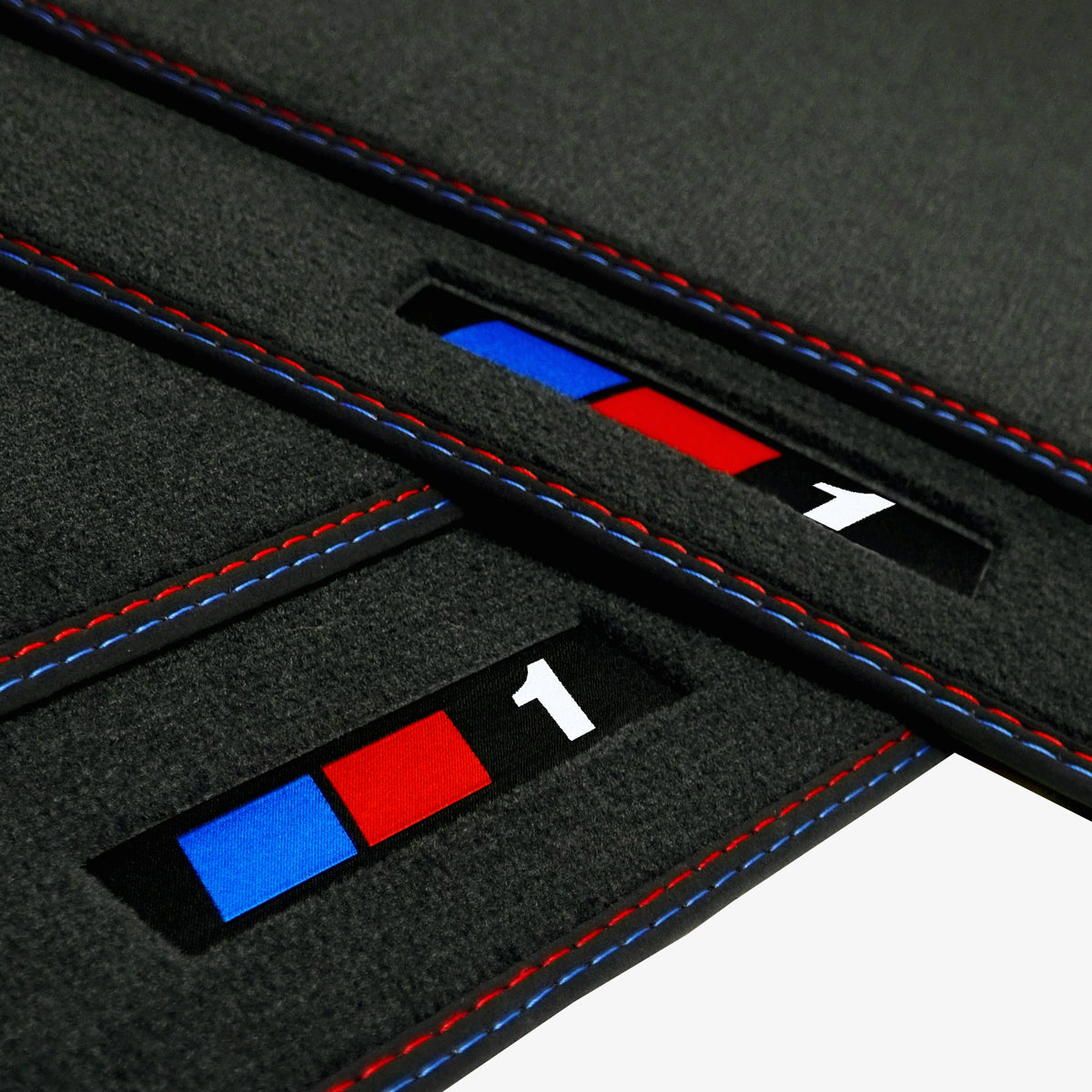 BMW 1-Series Coupe Velour Floor Mats 2006-2013 – E82 – 1 Logo