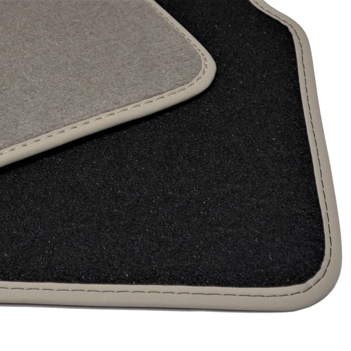 BMW 3-Series Cabrio Velour Floor Mats 1987-1993 – E30 – Light Gray
