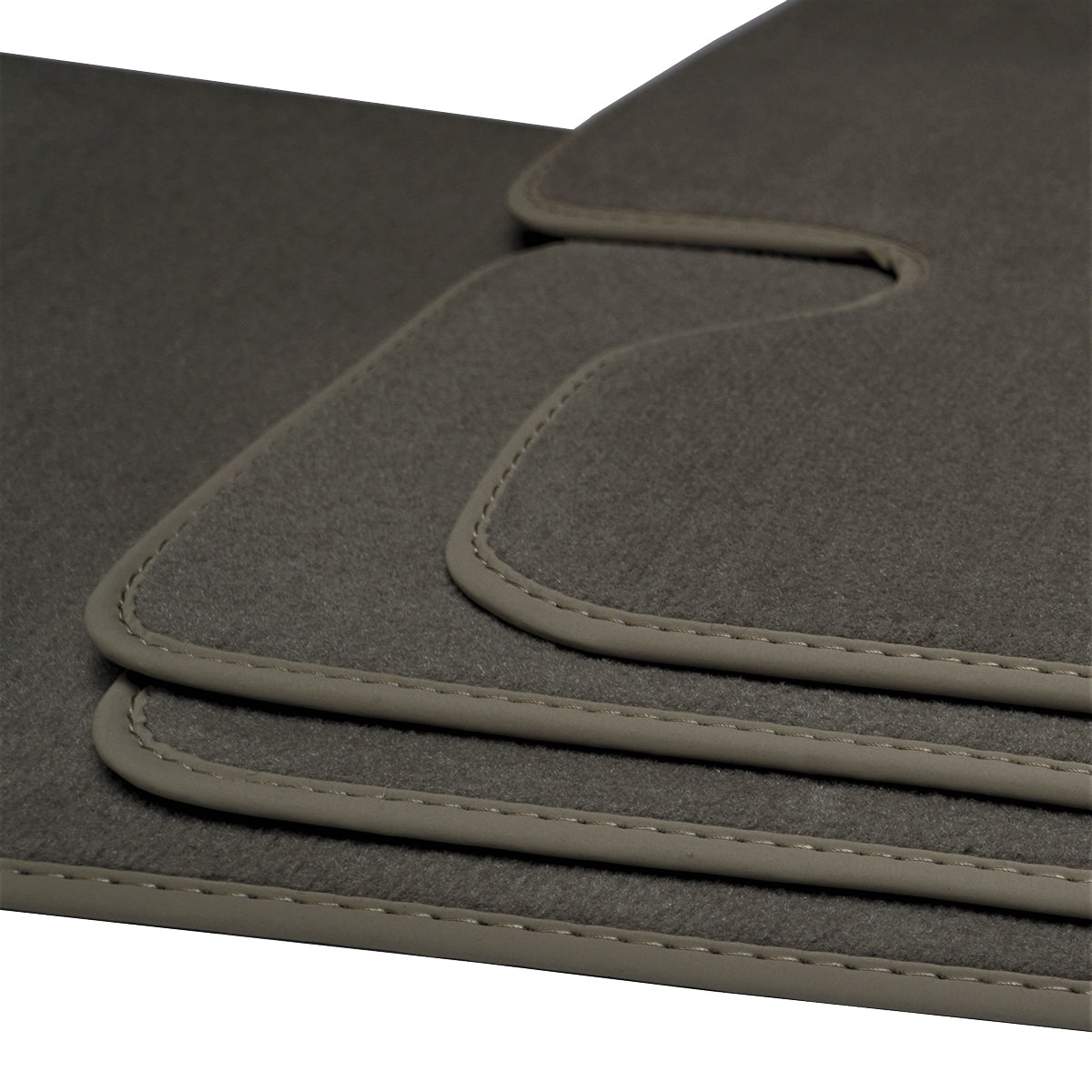 Mercedes W108 &amp; W109 Velour Floor Mats 1965-1972 – Gray