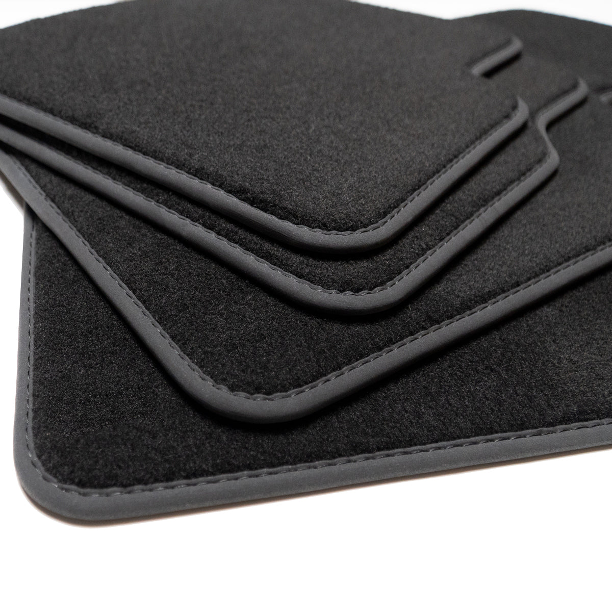 Citroen C4 Grand Picasso 5 seats Velour Floor Mats - 2013-2022 - II Gen - Black