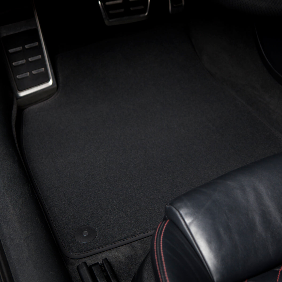 Fiat Linea Velour Floor Mats - 2007-2015 - Black