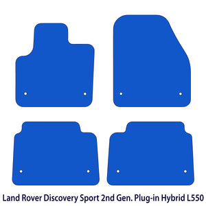 Land Rover Discovery Sport L550 Velour Floor Mats 2020–2023 – PHEV – Black – image 2