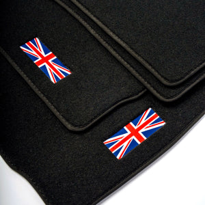 MINI Convertible R57 Velour Floor Mats 2009–2015 – Flag Logo – image 3