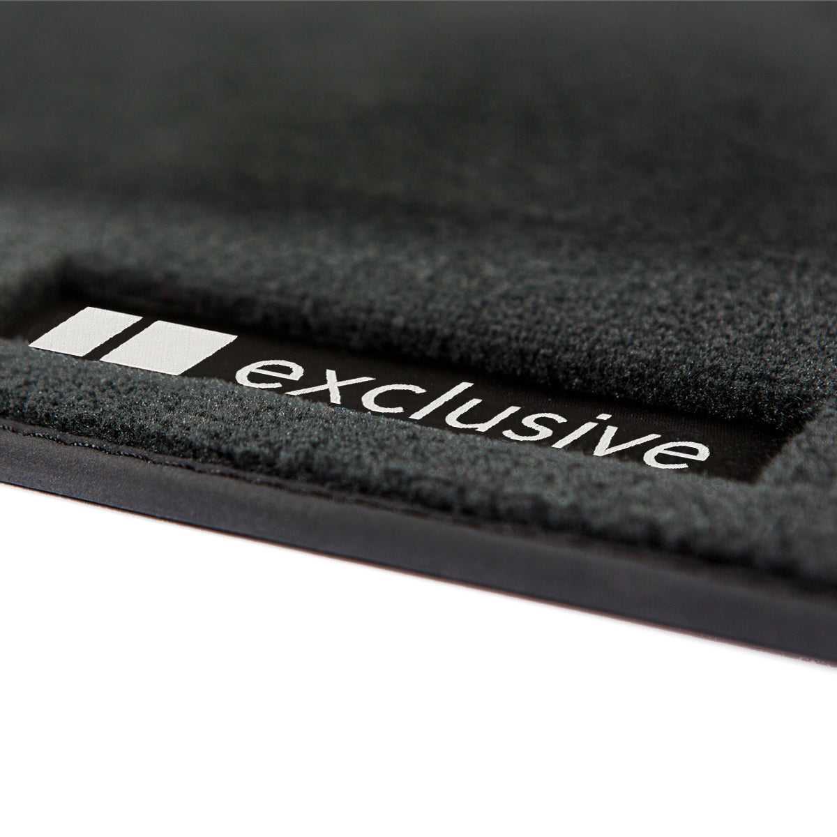 Mercedes E-Class Velour Floor Mats 2017-2023 – Convertible &amp; Coupe A238 &amp; C238 – Black Exclusive