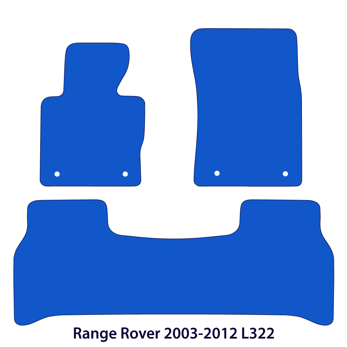 Range Rover Fußmatten - L322 - Beige