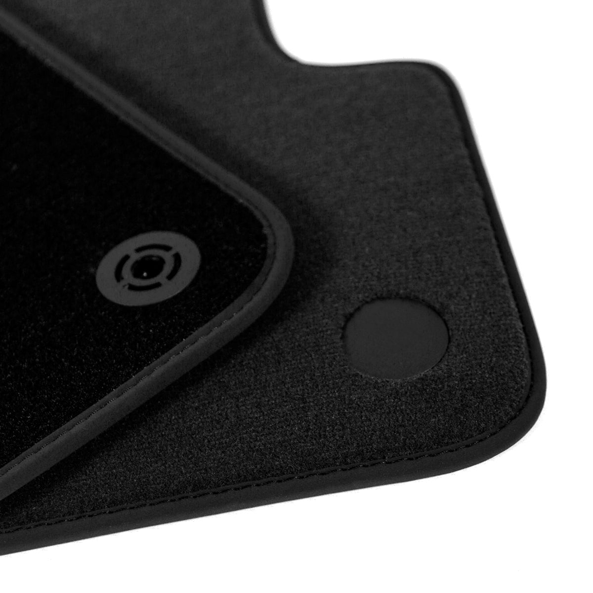 Renault Scenic Velour Floor Mats - 2003-2009 - II Gen - Black