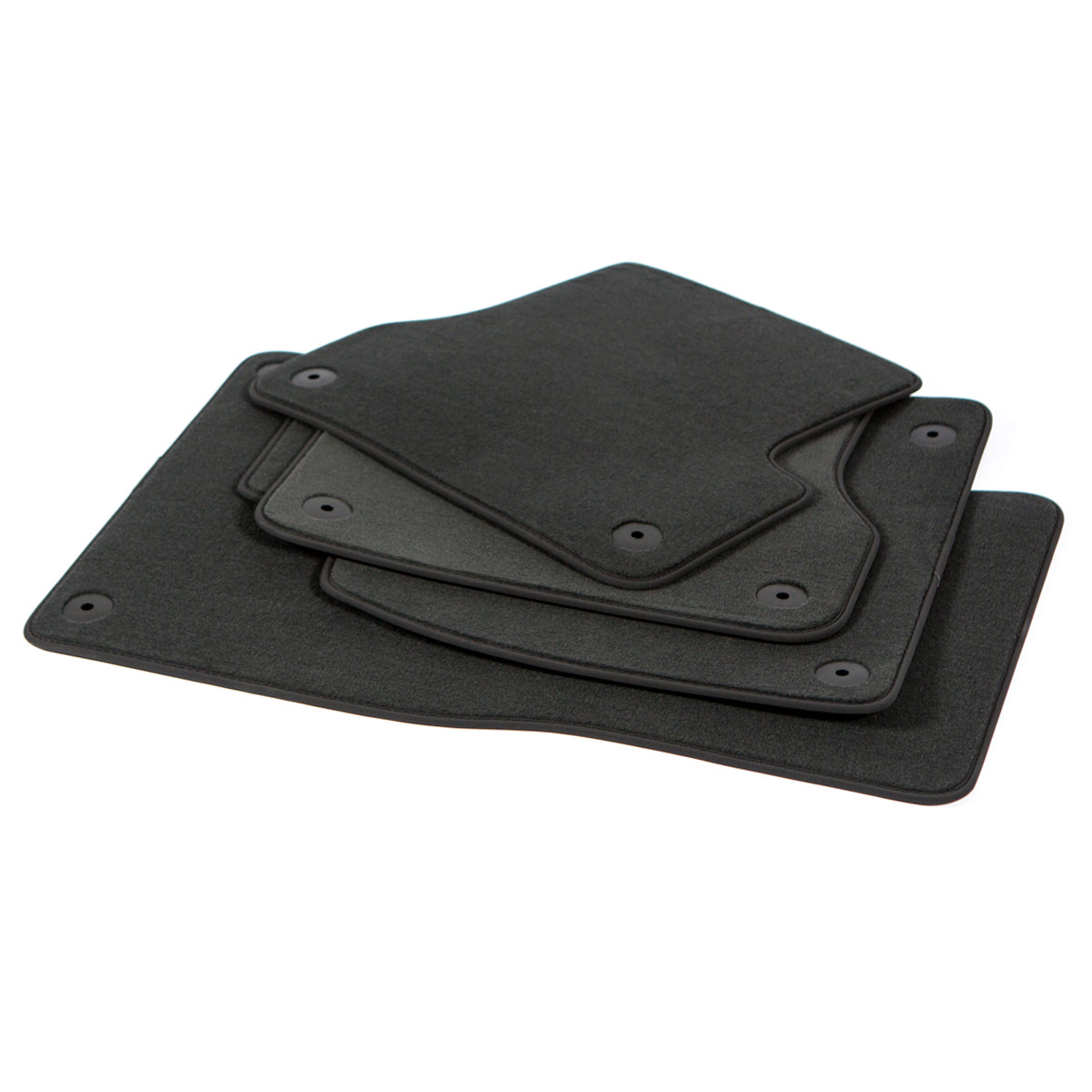 Smart Forfour Velour Floor Mats - 2004-2006 - I Gen - Black