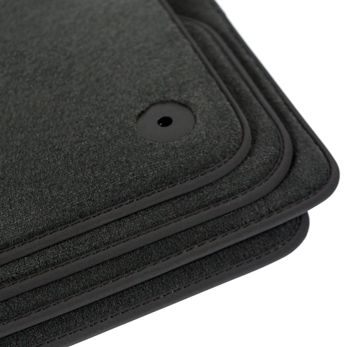 Smart Forfour Velour Floor Mats - 2014-2020 - II Gen - Black