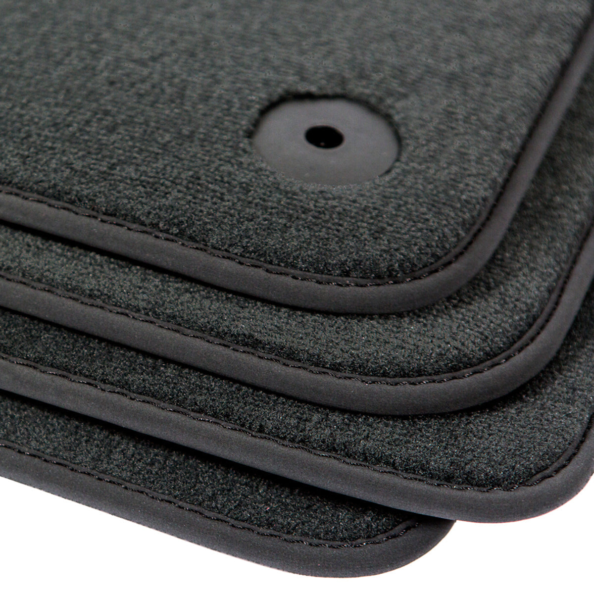 Smart Roadster Velour Floor Mats - 2003-2005 - Black